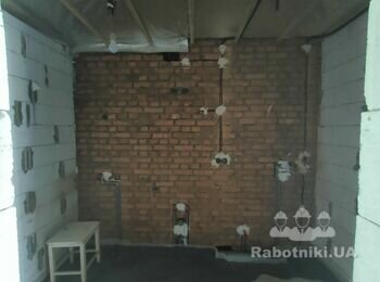 Штукатурка стен до 200 кв.м.