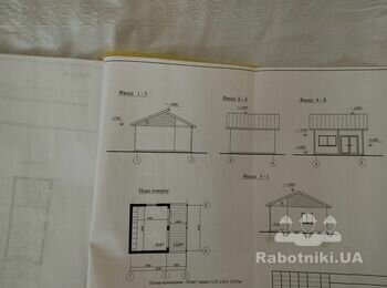 Строительство из газбетона (летняя кухня, простенки в доме, фронтон)