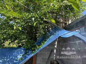 Зібрати паркан з шлакоблоку