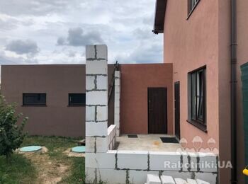 Зробити дах на верандою, обробка і штукатурка