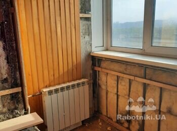 Полный демонтаж квартиры с усилением.