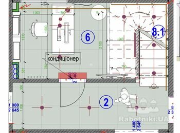 Зашивання деревом металокаркасу сходи