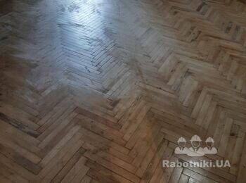 Шлифовка паркета