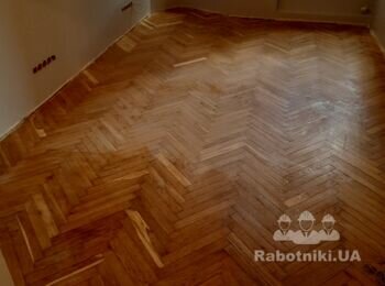 Шлифовка паркета