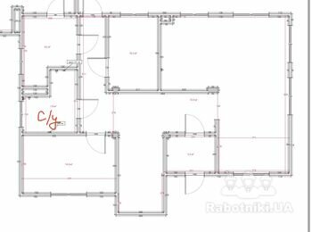 Укладка 112 кв.м плитки на пол и два санузла