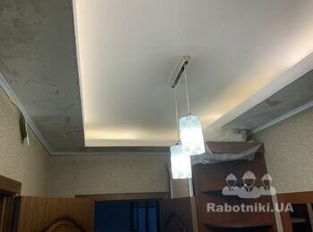 Шпаклевка потолка 10кв.м (Киев)