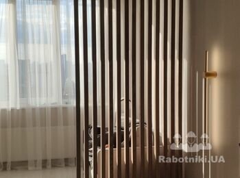 Декоративные рейки из ясеня и дуба