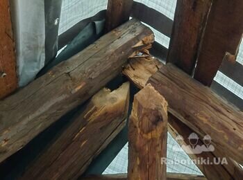 Восстановление крыши частного дома