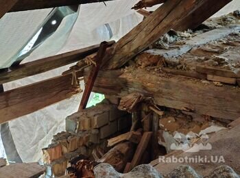 Восстановление крыши частного дома