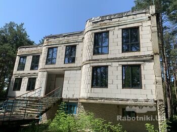 Отделка фасада барашек, комплекс , 900м2