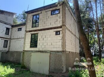 Отделка фасада барашек, комплекс , 900м2