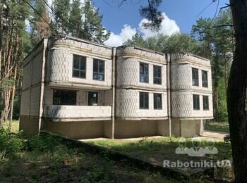 Отделка фасада барашек, комплекс , 900м2