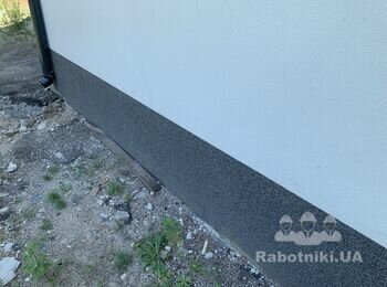 Отделка фасада барашек, комплекс , 900м2