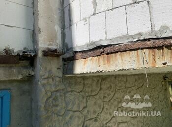 Отделка фасада барашек, комплекс , 900м2