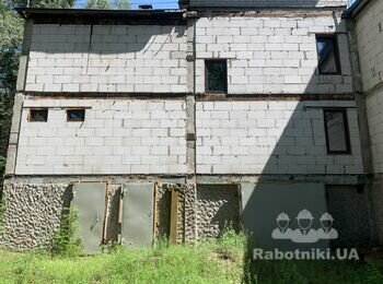 Отделка фасада барашек, комплекс , 900м2