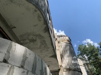 Отделка фасада барашек, комплекс , 900м2