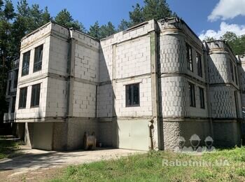 Отделка фасада барашек, комплекс , 900м2