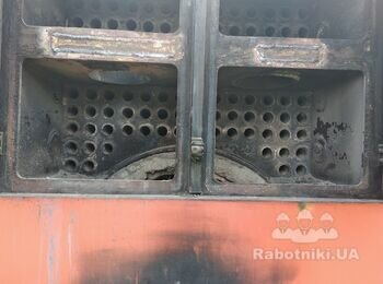 Сварочные работы (замена труб в промышленном котле)