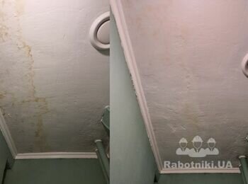 Штукатурка і покраска стелі