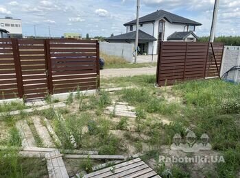 Укладання тротуарної плитки + планування ділянки
