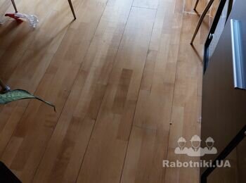 Циклевка и лакировка 2-комнатной квартиры