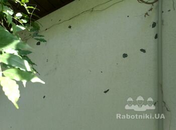 Укоси, цоколь, часткове відновлення фасаду