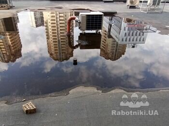 Ремонт плоского даху.