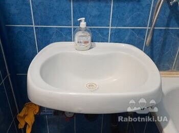 Замена унитаза подвесного умывальника и бойлера