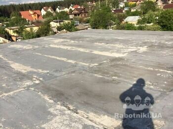 Закатати дах рубіроідом в 1 шар