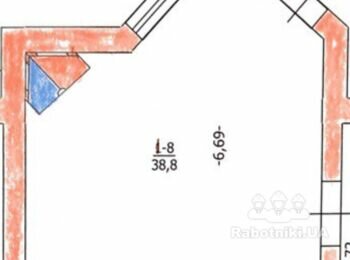 Стяжка пола 39 м. кв
