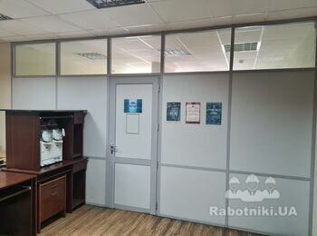 Переместить алюминиевую офисную перегородку
