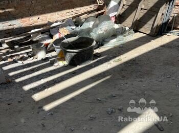 Чернова Стяжка по грунту 63м2-7см