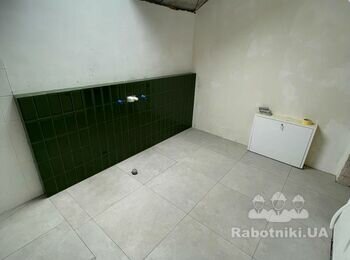 Підготовка під фарбування і покарска в сан вузлі 15м2