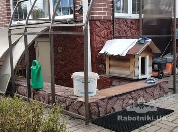 Монтаж полікарбонату (Моноліт 4) на існуючі металоконструкції.