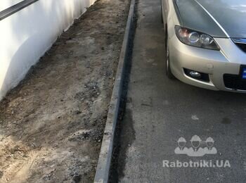 Асфальтирование въезда во двор