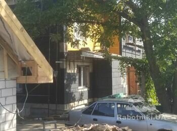 Укріплення армопоясом старого будинку. Посилення даху.