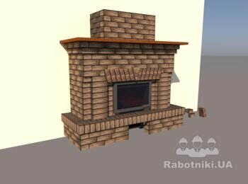 Обкласти камінну топку цеглою