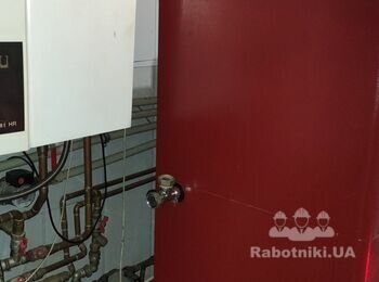 Обвязка котла, подключение котла, сварка труб, паклевка соединений