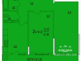 Разводка отопления в 2К квартире