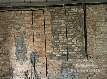 Штукатурка 180м2 або гіпсокартон на ляпухи