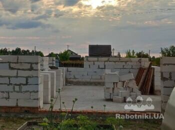 Кладка газоблока