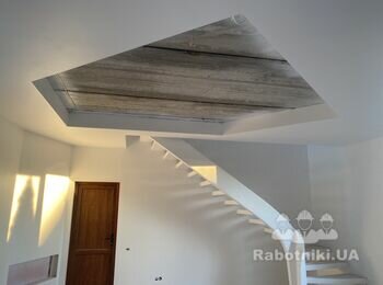 Натяжные потолки с лед профилем