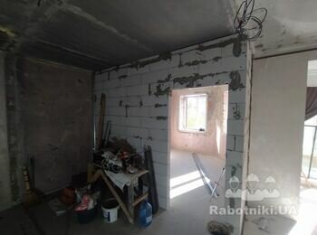 Штукатурка і укоси 65 КВ.м.