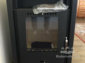 Установка дымохода