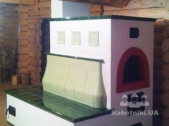 Русская Печь с лежанкой
