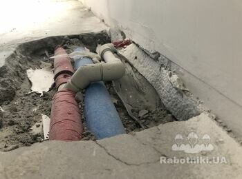 Перепайка трійника з пелепропілена.