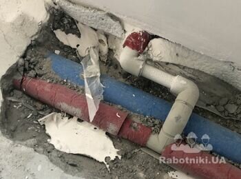 Перепайка трійника з пелепропілена.