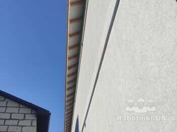 Софіт, ринва та відмостка, периметр будинку 50 м (Киев)