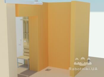 Изготовление шкафа-купе по эскизам заказчика. (Киев)