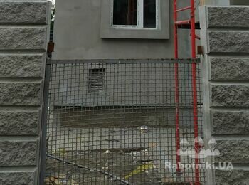 Монтаж наборного забора ж/б Жалюзи и ранчо